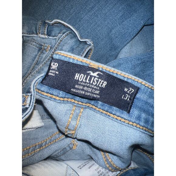 Hollister High Rise Flare Jeans Size 27 - Picture 3 of 3